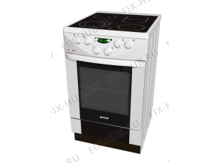 Плита (духовка) Gorenje EC773W (148004, E54V2-E3) - Фото